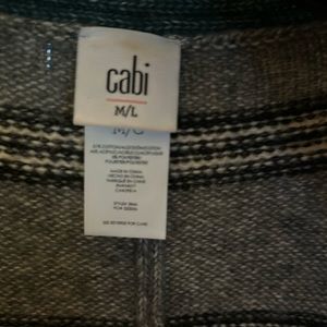 Cabi poncho beautiful blues , sweater
